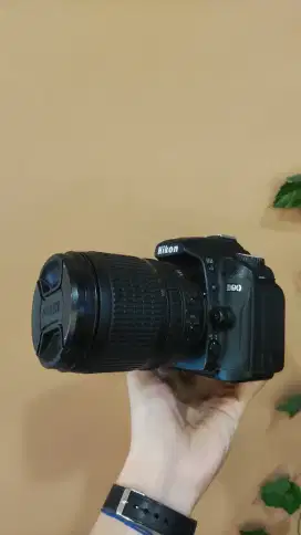 Kamera Nikon D90 Kit 18-105mm Good Condition. Fullset Box