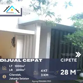 Cipete Jakarta Selatan Dijual Rumah Mewah Siap Huni
