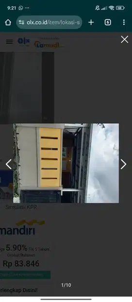 Rumah pusat kota dekat balekota dan lokasi strategis jalan perum besar