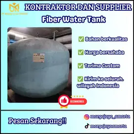 Fiber Water Tank - Tahan Korosi