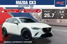 MAZDA CX3 GT 2019 / 2018 2.0 AT SUNROOF LOW KM.52RB PAJAK PANJANG#F2ST