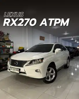 [ODO 56RB ‼️] Lexus RX 270 ATPM AT 2012
