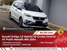 [ LOW KM ] Suzuki Ertiga 1.5 Hybrid Cruise Control AT Putih 2024/2025