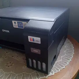 Jual Printer Epson EcoTank L3210 All In One Fullset Second Like New