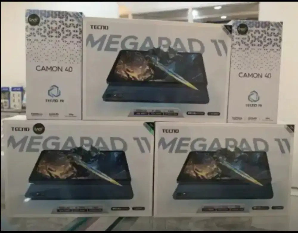 Tecno Megapad 11inch 8/128 - 8/256 BNIB Garansi Resmi Indonesia