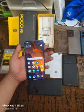 Poco F5 5G Mulus Normal Fullset Original Bisa Tuker Tambah
