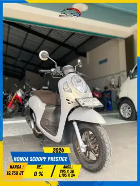HONDA SCOOPY PRESTIGE 2024 PLAT S MASZEHH HIKMAH MOTOR KEPUH MALANG