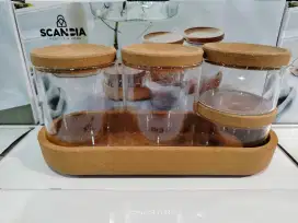 SCANDIA SVEN Glass Storage 5pcs