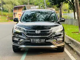 CRV PRESTIGE 2.4AT AUDIO FENDER 2016, HITAM, Km 80rb