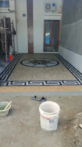 JASA BATU SIKAT LANTAI CARPORT