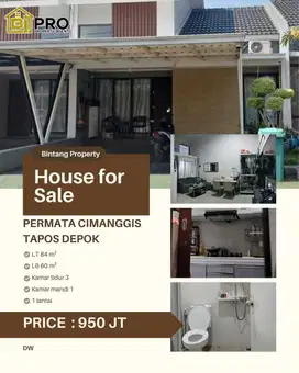 RUMAH CLUSTER DI CIMANGGIS DEPOK