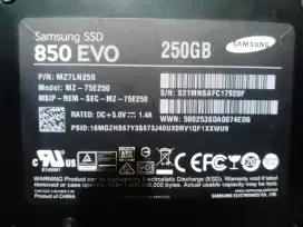 SSD Samsung Evo 250Gb Original