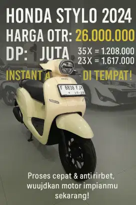 Honda Stylo 2024 – Bukan sekadar motor, ini fashion statement