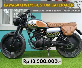 Kawasaki W175 Low KM, Modif Gagah Pajak On