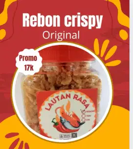 Teri dan rebon crispy