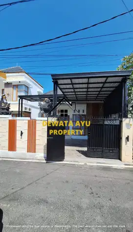 RUMAH SEWA MINIMAL 3 TAHUN 3 KAMAR LAHAN 115M2 DI TUKAD badung