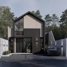 Rumah murah di depok nempel jalan raya
