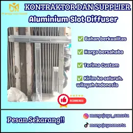 Aluminium Slot Diffuser Berkualitas