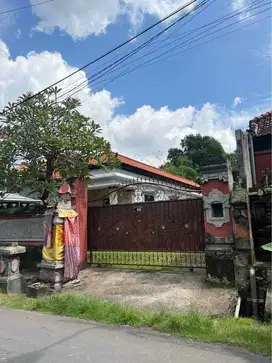 DIJUAL TANAH ADA BANGUNAN LOKASI JALAN UTAMA KASWARI DENPASAR TIMUR