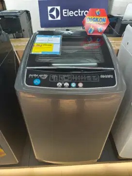 Mesin Cuci 1 Tabung Akari 9 KG Cicilan Tanpa DP Gratis 2x Cicilan