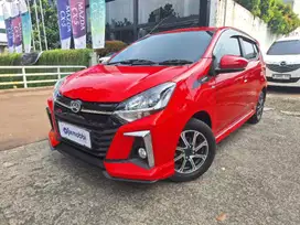 Pajak Panjang Daihatsu Ayla  1.2 R Bensin-AT 2020 Merah