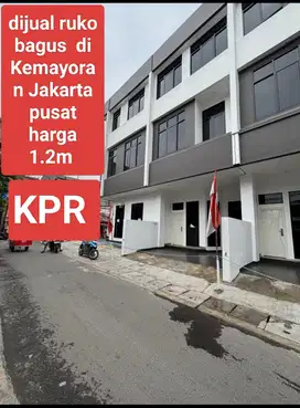 Dijual ruko bagus murah  Deket perkantoran jakarta pusat