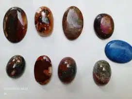 Batu akik model berbagai macamantik batu asli