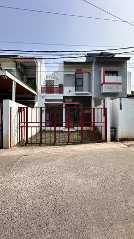 Dijual rumahbaru  dlm cluster dekat pintu toll jatiasih / caman