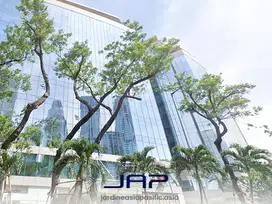 Sewa Kantor 18 Parc Place 176M2 Furnishsed Strategis di SCBD Akses MRT