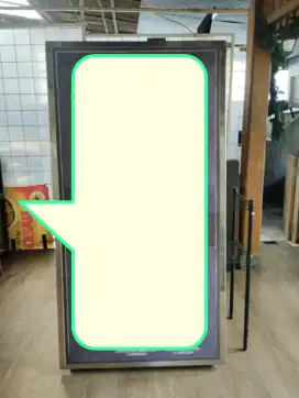 Stand menu stainles
