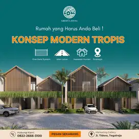 Rumah Salatiga : Hunian yang Harus Anda Miliki Konsep Modern Tropis