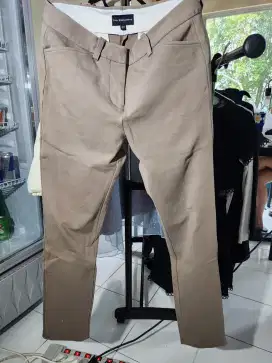 Celana Bahan Wanita coklat The Executive - Size M