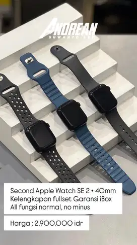 Second Apple watch SE 2 40mm Ibox