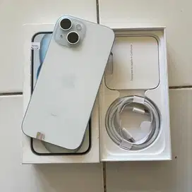 iPhone 15 128GB Blue Garansi Resmi iBox