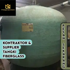Kontraktor & Supplier Tangki Fiberglass di Cimahi