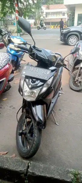 Honda Beat fi starter halus 2016 CBS ISS