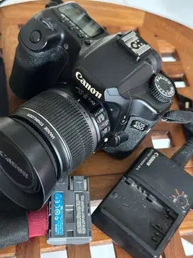 Canon EOS 40d lensa 18-55 + battery + charger + cf card. JOGJA SLEMAN
