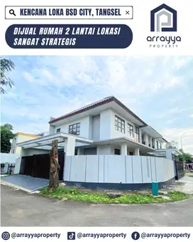 RUMAH MEWAH 2 LANTAI HOOK DI KENCANA LOKA BSD .HRB191.