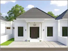 Wates, Rumah Murah Jogja Gaya Arsitektur Japandi Type 65