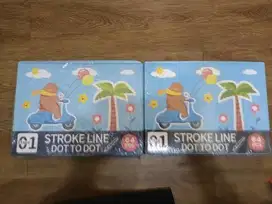 Dot To Dot Stroke line Pendidikan Dini