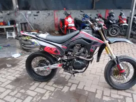 Honda Mega Pro Modif CRF Tahun 2011 Surat Komplit