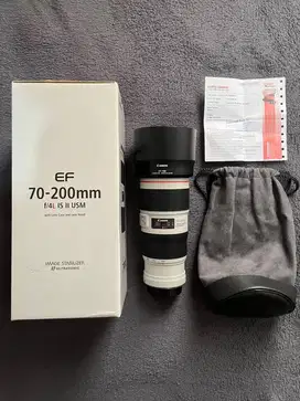 LIKE NEW Lensa Canon EF 70-200mm F4L IS II USM