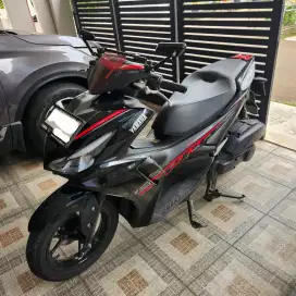 Motor Aerox 2022 CBS Warna BlackMate - Second