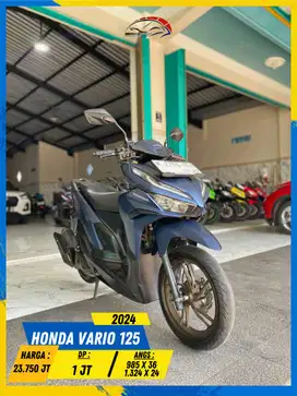 HONDA VARIO 125 2024 LIKE NEW MASZEHH HIKMAH MOTOR KEPUH