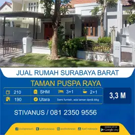 Rumah Citraland Taman Puspa Raya Dijual