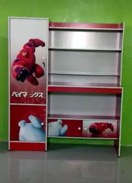 Meja Belajar MBB 822 BMX Merah