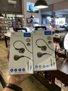 Earphone In Ear Vivan Q17 IEM Handsfree Earbuds Wired