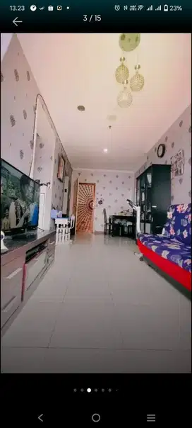 Aparteman Murah Bgt Lb 55m2, 3 BR City Resort Cengkareng Jakarta Barat