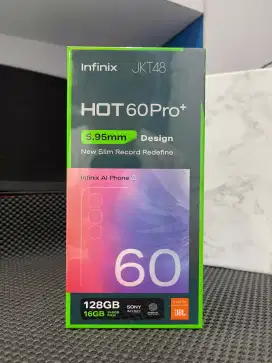 PROMO New Infinix Hot 60 Pro+ 8+8/128GB Garansi Resmi Infinix 1 Tahun