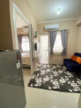 Apartemen Green Pramuka Tower Mall Scarlate Full Furnish Jual Cepat
